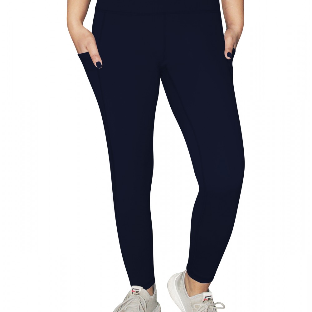 DALLX High Waist Yoga Pants with Pockets for Women Tummy Control