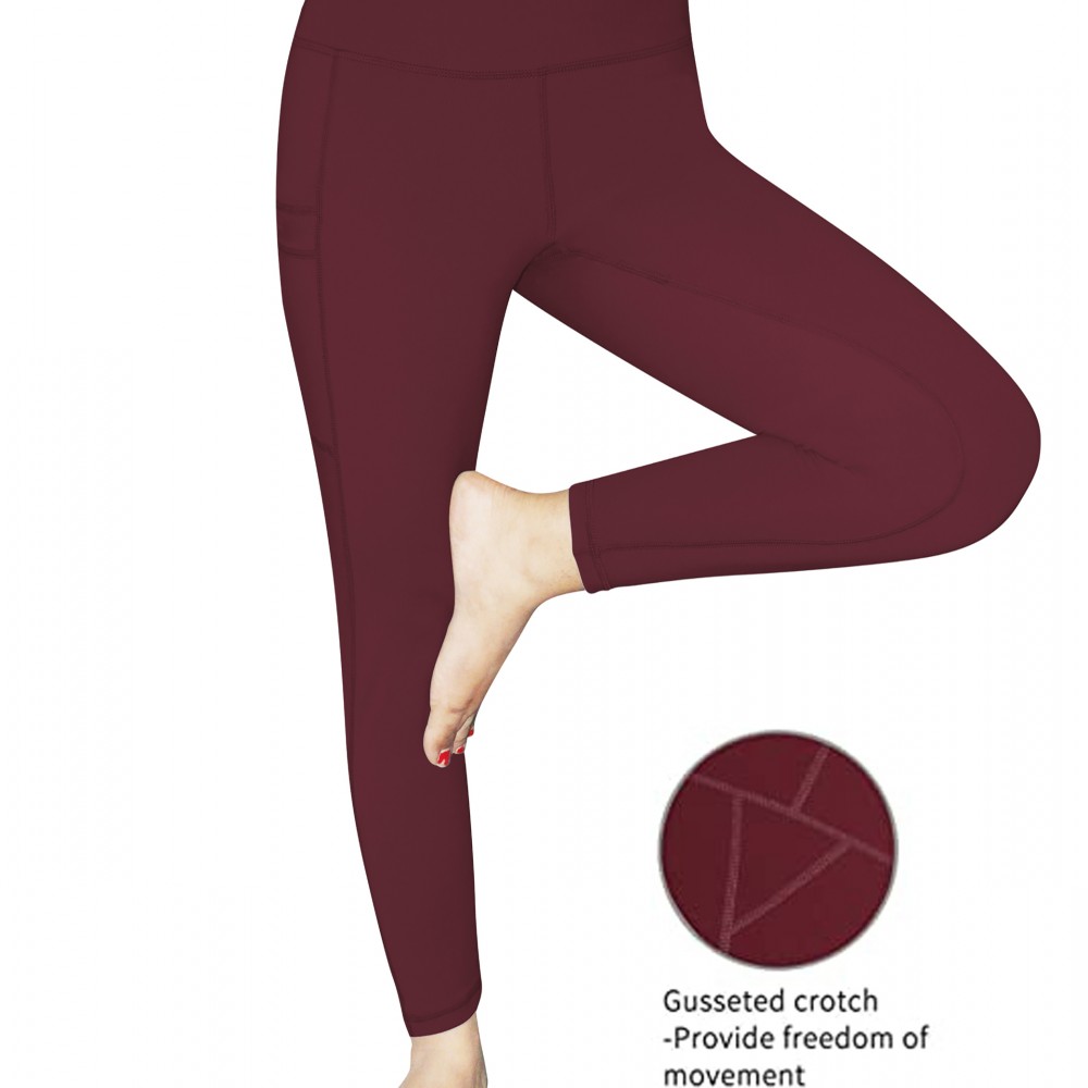 Ipletix Leggings with Pockets for Women, High Waisted Leggings Buttery Soft  Non See Through Workout Yoga Pants, Withered Rose, Small-Medium :  : Clothing, Shoes & Accessories