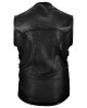 Armor Biker Leather Vest for Men